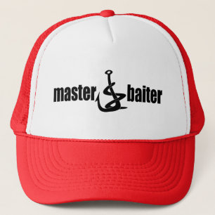 Casquette Papa principal de pêche de Baiter de fête des