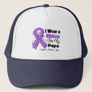 Casquette Papa - ruban de Cancer pancréatique