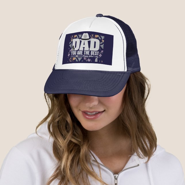 Casquette Papa Tu es le meilleur design (En situation)