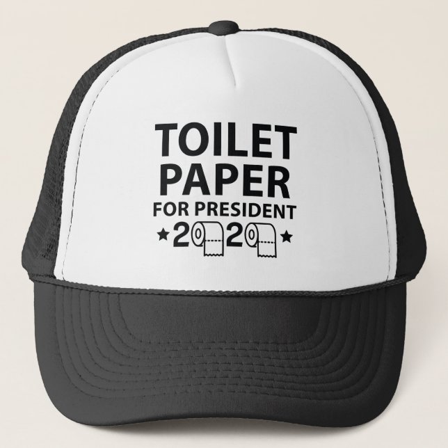 Casquette Papier toilette 2020 (Devant)