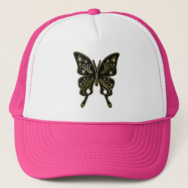 Casquette papillon (Devant)