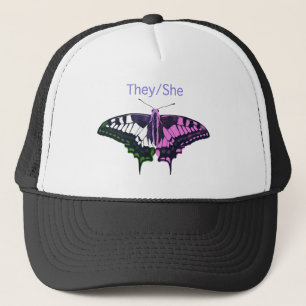 Casquette Papillon à queue noire non binaire