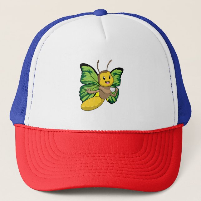 Casquette Papillon avec la coupe de café (Devant)