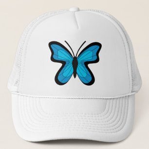 Casquette Papillon bleu