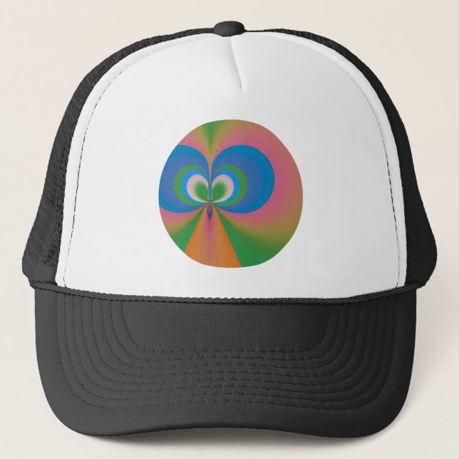 Casquette Papillon Bleu (Devant)
