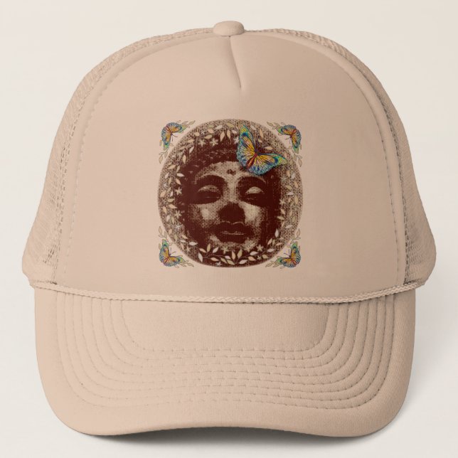 Casquette Papillon Bouddha (Devant)
