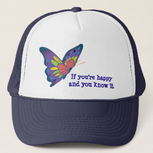 Casquette papillon - Casquette heureux