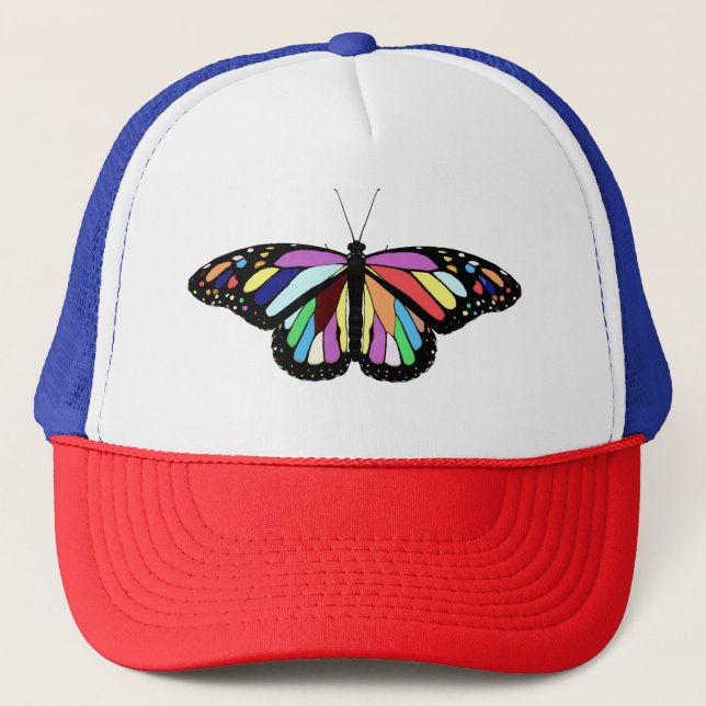 Casquette Papillon coloré RP (Devant)
