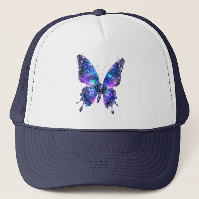 Casquette Papillon de rêve IA (Devant)