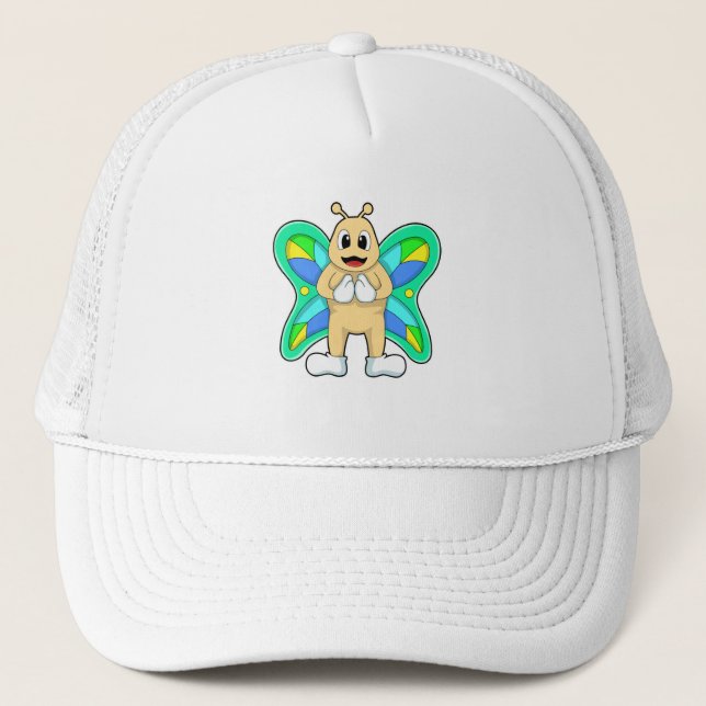 Casquette Papillon heureux (Devant)
