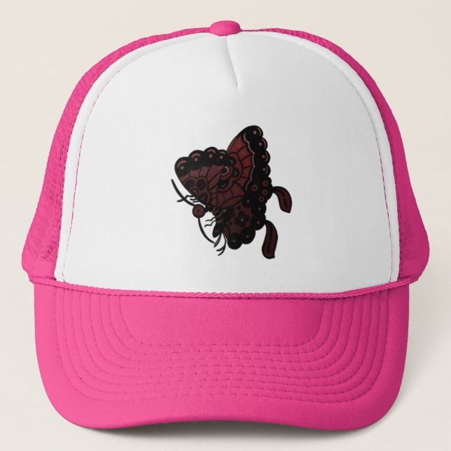 Casquette papillon pourpre (Devant)