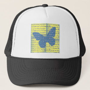 Casquette Papillon Slogan