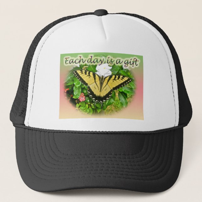 Casquette Papillon Tiger Swallowtail Chaque jour est un cade (Devant)