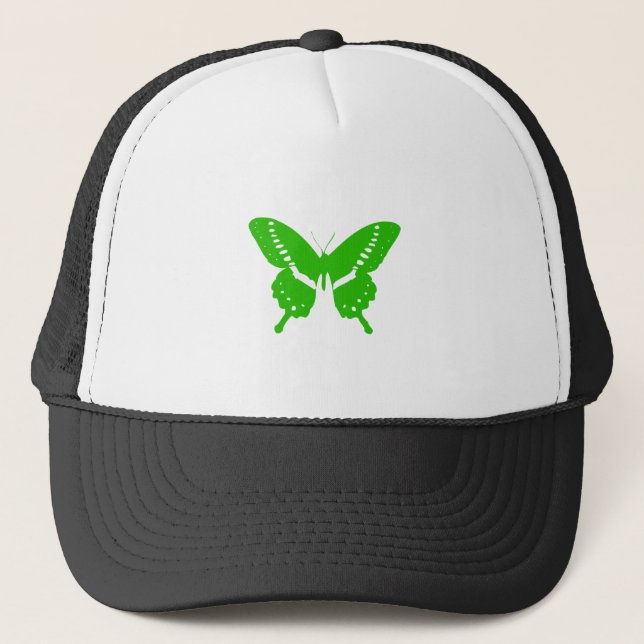 Casquette Papillon Vert (Devant)