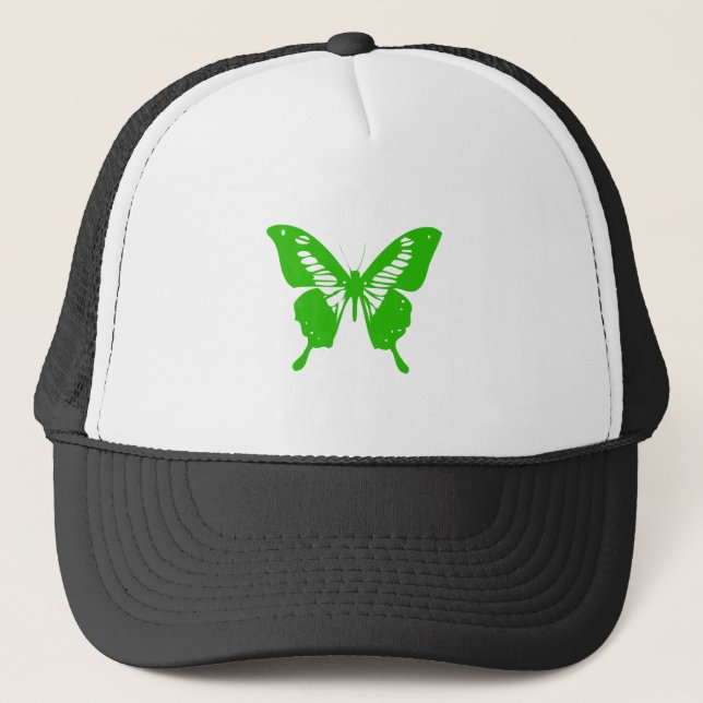 Casquette Papillon Vert (Devant)