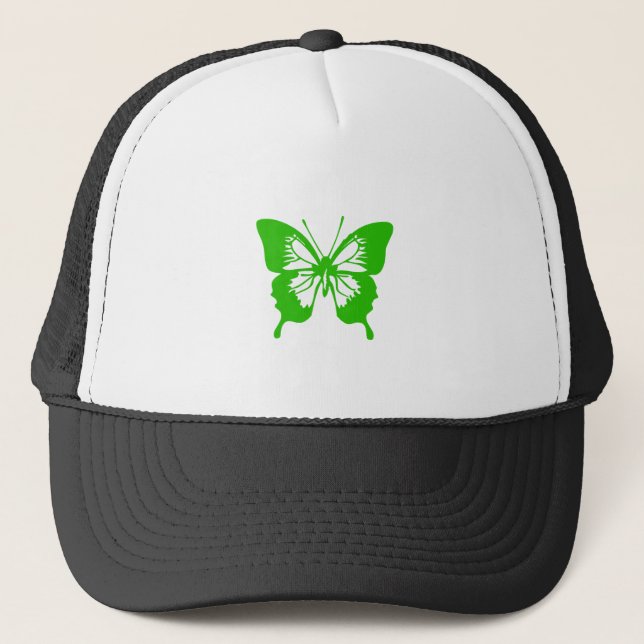 Casquette Papillon Vert (Devant)