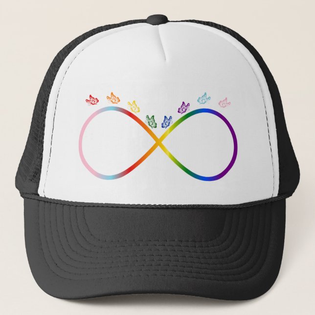 Casquette Papillons Pride Infinity (Devant)