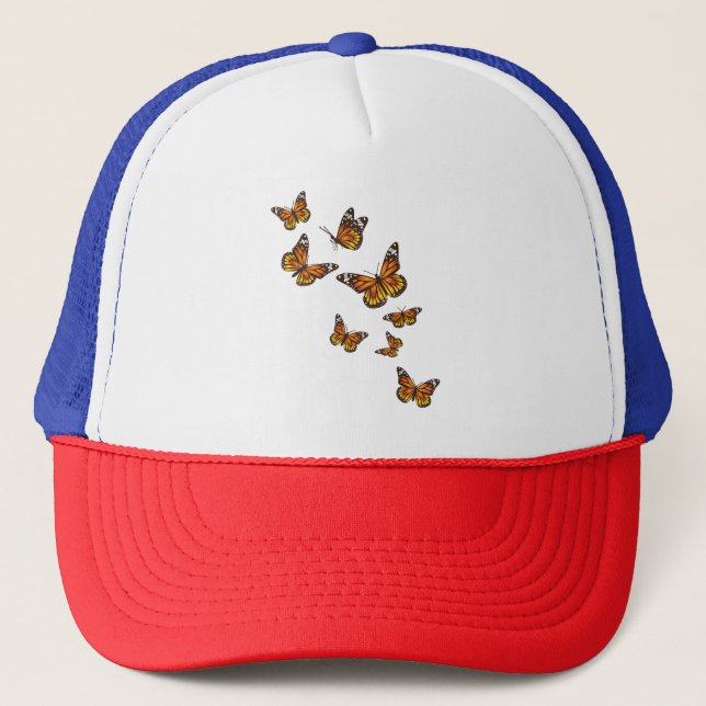 Casquette Papillons volants - Gardener à papillon Ento (Devant)