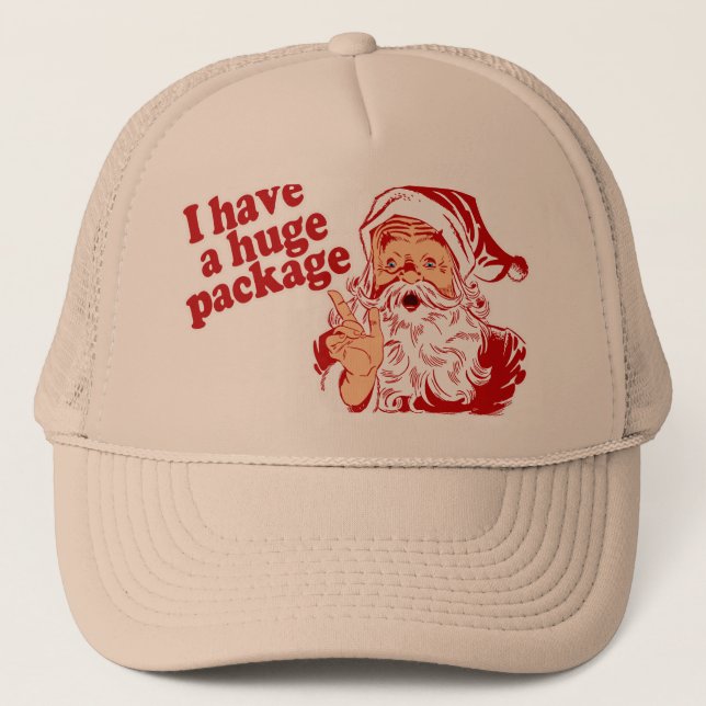 Casquette Paquet énorme de Santa (Devant)