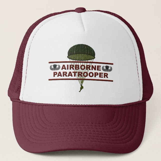 Casquette Parachutiste aéroporté   (Devant)