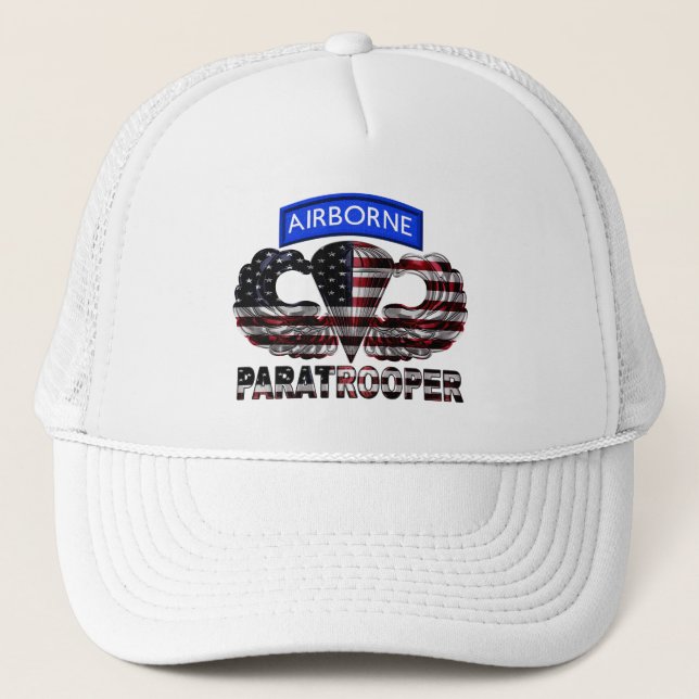 Casquette Parachutiste aéroporté (Devant)