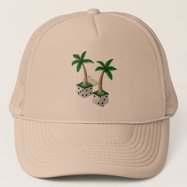 Casquette Paradis - (Devant)