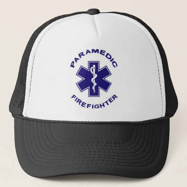 Casquette Paramedic du pompier (Devant)