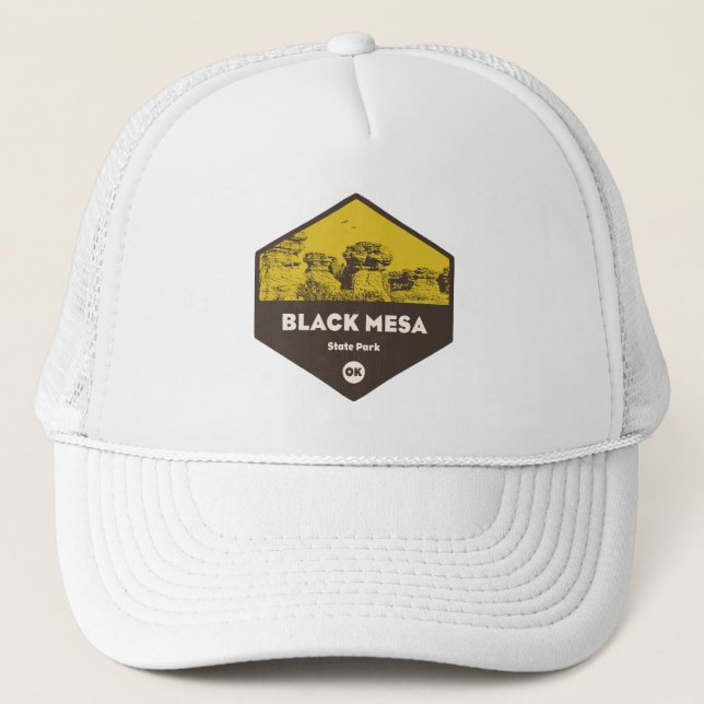 Casquette Parc d'état de Black Mesa Oklahoma (Devant)