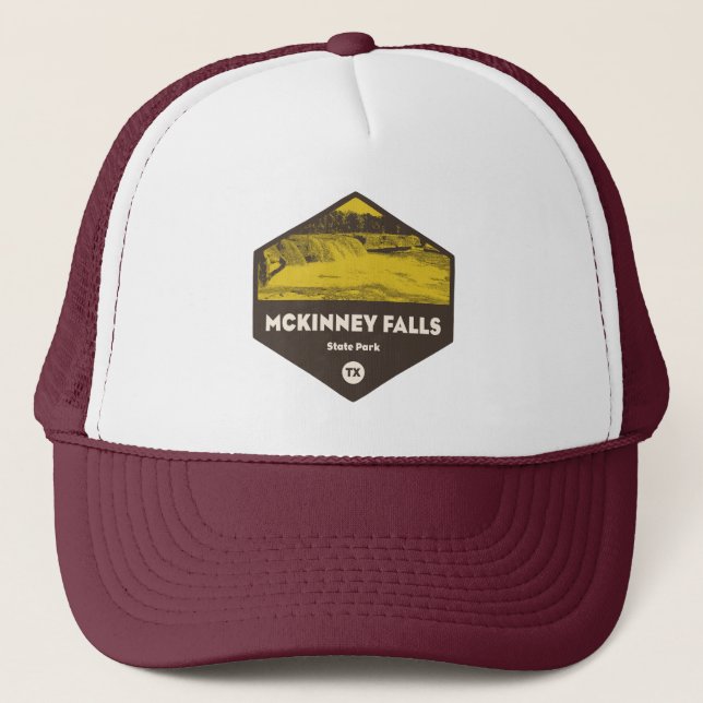 Casquette Parc d'État de McKinney Falls Texas (Devant)