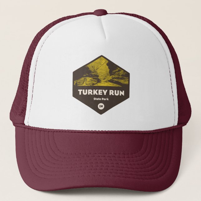 Casquette Parc d'État Turkey Run Indiana (Devant)