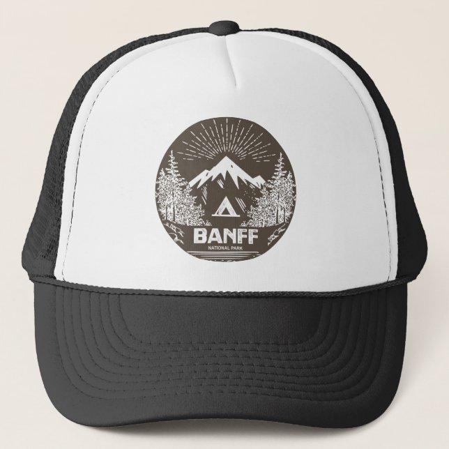 Casquette Parc national Banff (Devant)