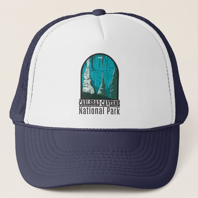 Casquette Parc national Carlsbad Caverns Vintage (Devant)