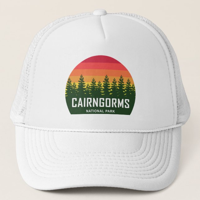 Casquette Parc national de Cairngorms Écosse (Devant)