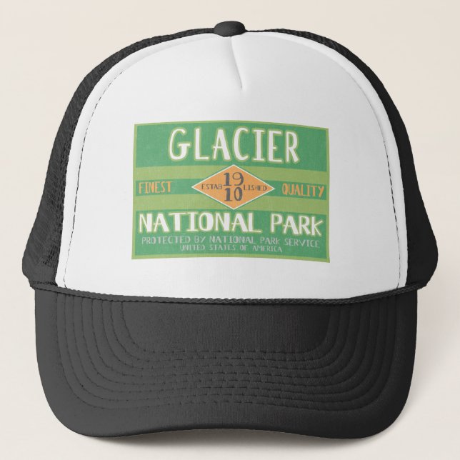 Casquette Parc national de glacier (Devant)