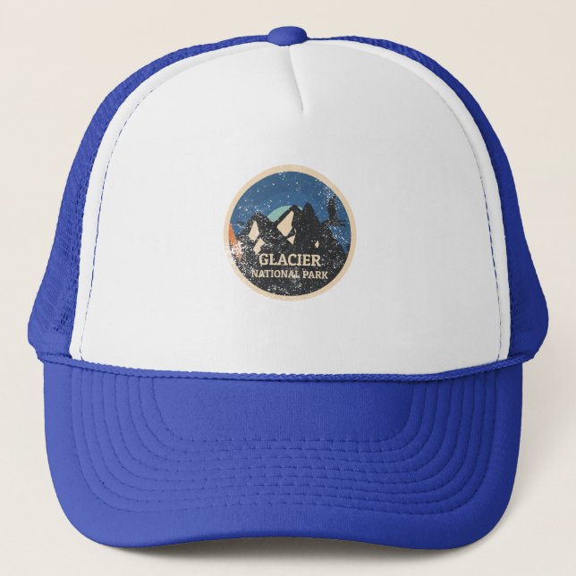 Casquette Parc national de Glacier (Devant)