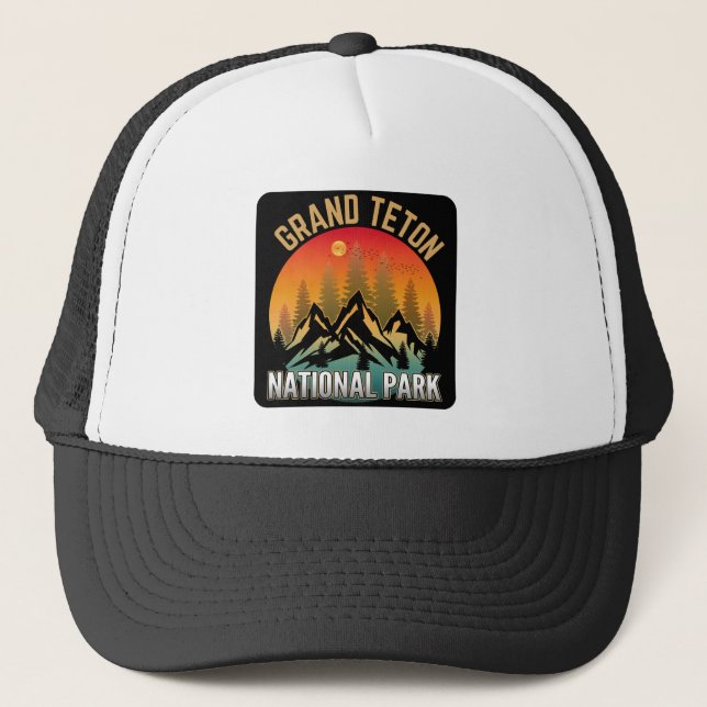 Casquette Parc national de Grand Teton (Devant)