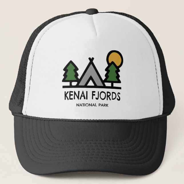 Casquette Parc national de Kenai Fjords (Devant)