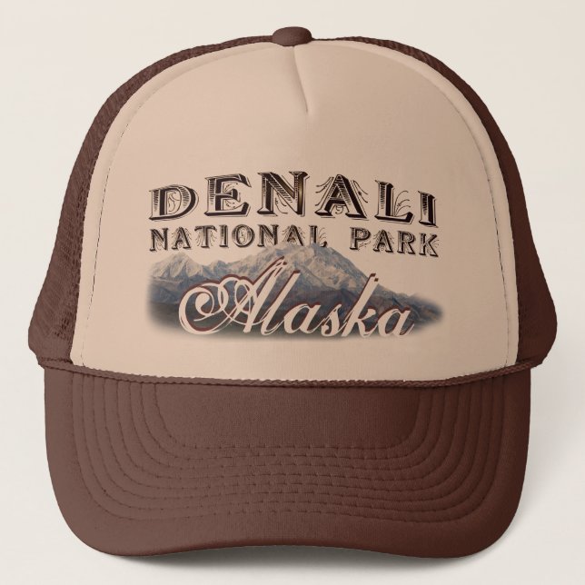 Casquette Parc national de l'Alaska Denali Mt McKinley Casqu (Devant)