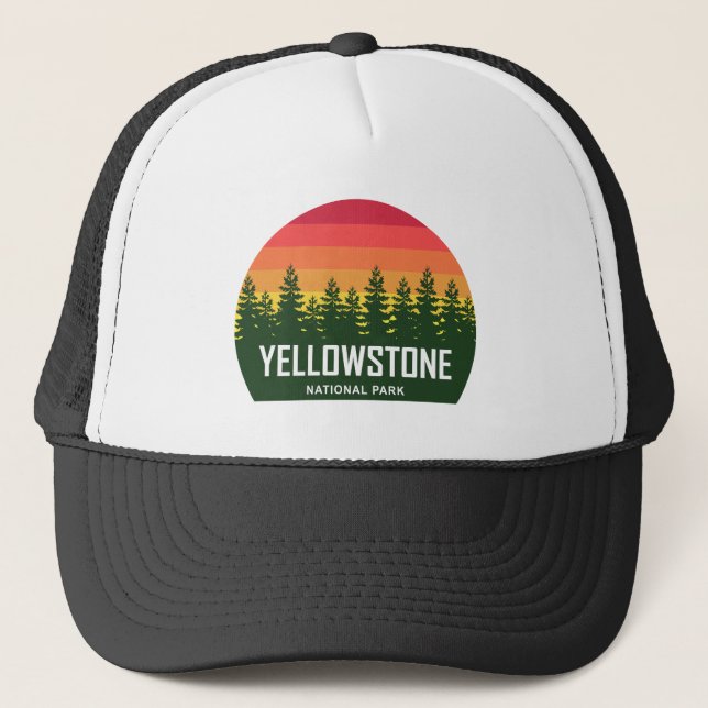 Casquette Parc national de Yellowstone (Devant)