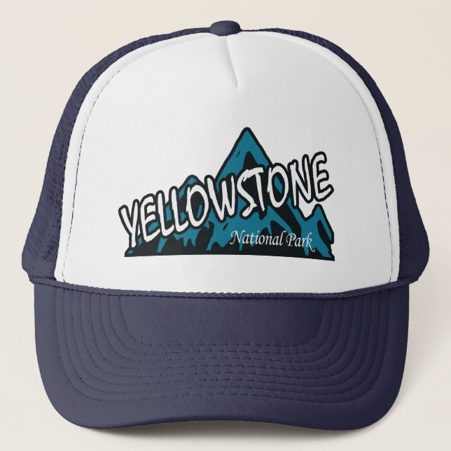 Casquette Parc national de Yellowstone Wyoming Montana (Devant)