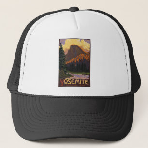 Casquette Parc national de Yosemite - Demi-Dôme - Vintage