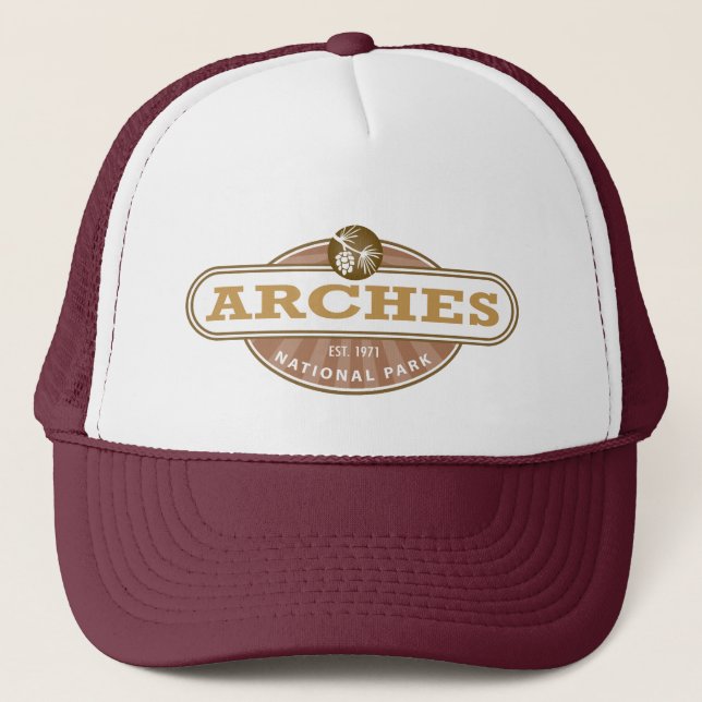Casquette Parc national des Arches (Devant)