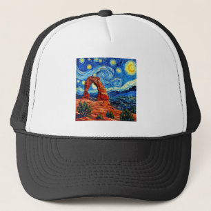 Casquette Parc national des Arches de nuit étoilée