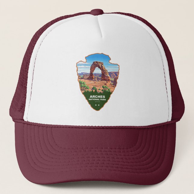 Casquette Parc national des Arches Utah Arrowhead (Devant)