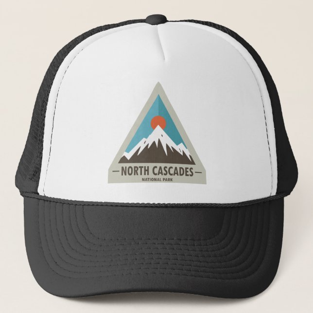Casquette Parc national des North Cascades (Devant)