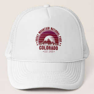 Casquette Parc national des Rocheuses Colorado Retro