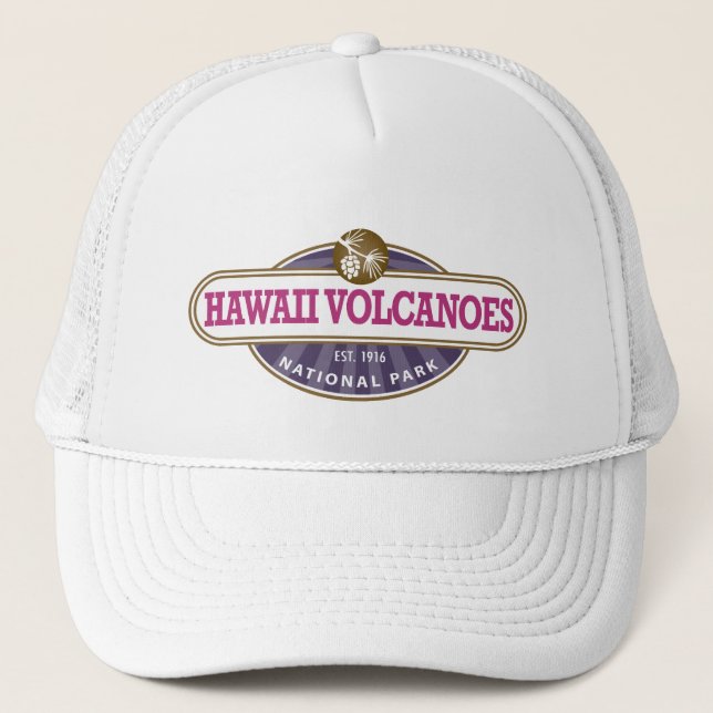 Casquette Parc national des volcans d'Hawaii (Devant)