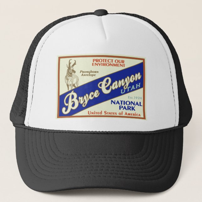 Casquette Parc national du canyon de Bryce (Antelope) (Devant)