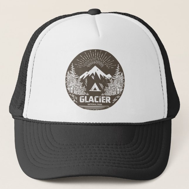 Casquette Parc national du Glacier (Devant)