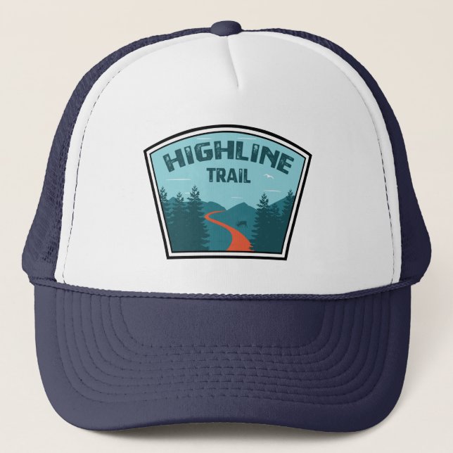 Casquette Parc national du Glacier Highline Trail (Devant)